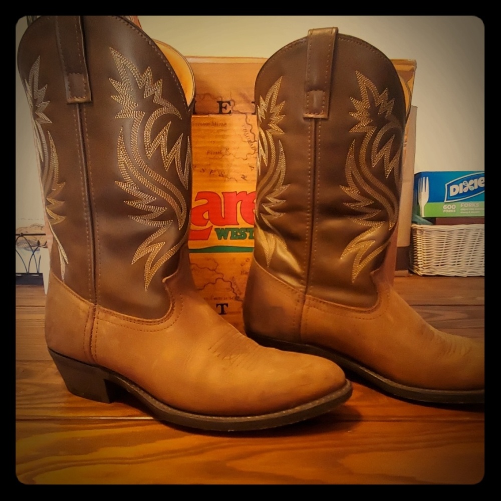 Mens Laredo Cowboy Boots 11D